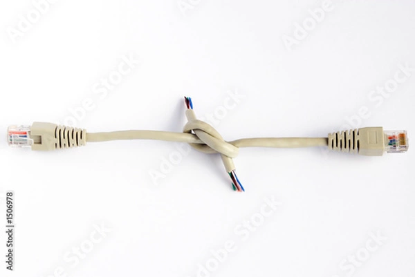 Fototapeta repair network