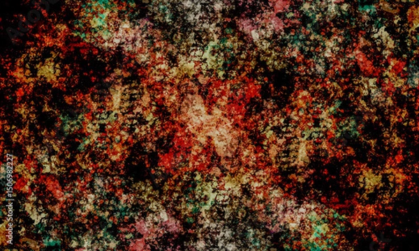 Fototapeta colorful paint absstract     texture    background
