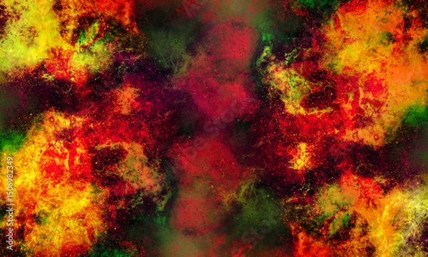 Fototapeta colorful  outer space      background