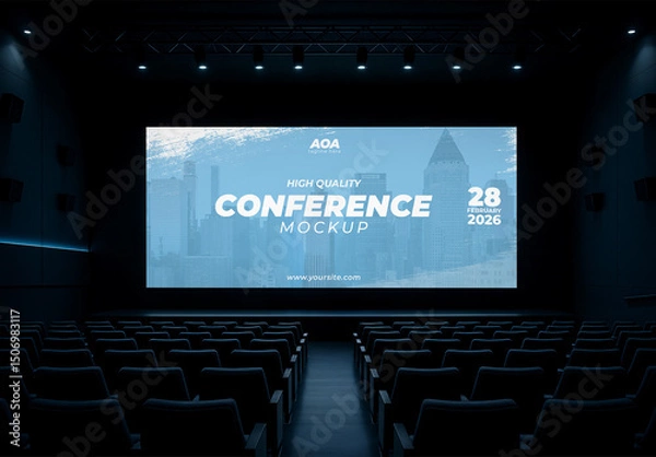 Obraz Event Stage Mockup 17