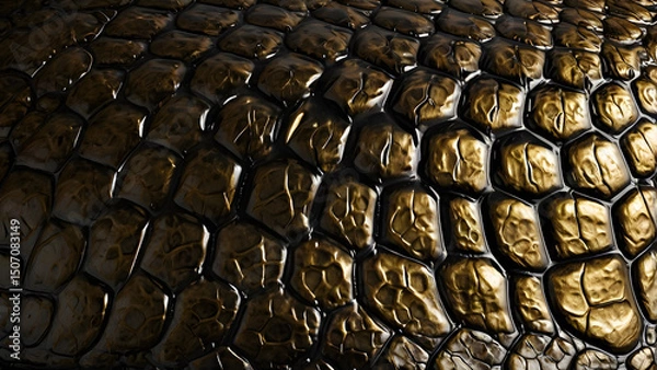 Obraz snake skin texture