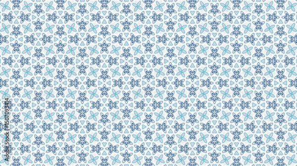 Obraz Trendy geometric floral abstract luxury pattern design.