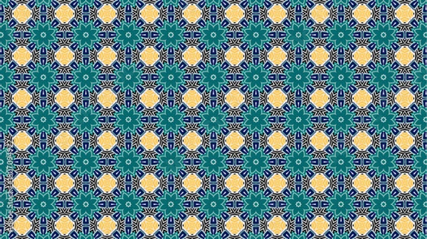 Obraz Trendy geometric floral abstract luxury pattern design.
