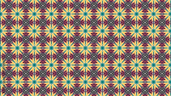 Obraz Trendy geometric floral abstract luxury pattern design.