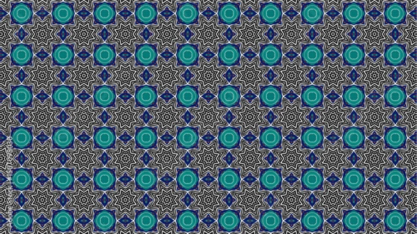 Obraz Trendy geometric floral abstract luxury pattern design.