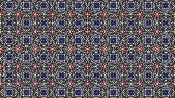 Obraz Trendy geometric floral abstract luxury pattern design.