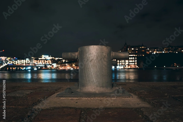 Obraz Close up of a bollard