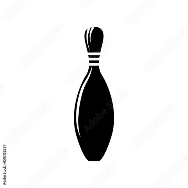 Obraz bowling pin icon