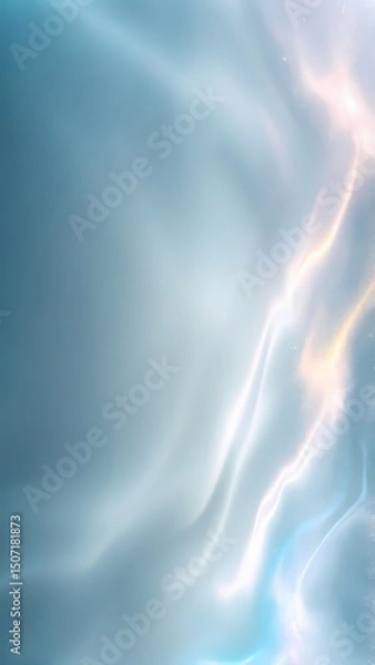 Fototapeta Abstract ethereal design with soft light streaks.