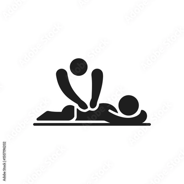 Obraz Massage Therapy icon