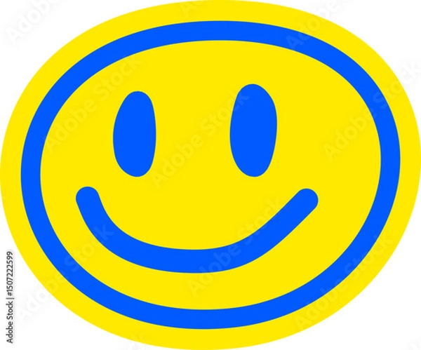 Obraz happy smiley face