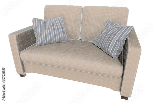 Obraz sofa isolated 