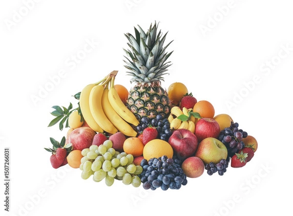 Fototapeta Colorful fruit assortment