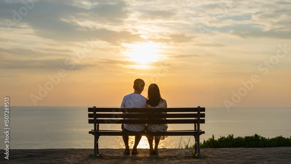 Fototapeta 연인 연애  커플 데이트 사랑 사진 이미지