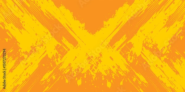 Obraz Abstract yellow grunge background texture. eps 10