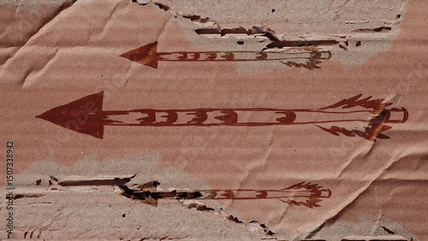 Obraz Cardboard Transition 05