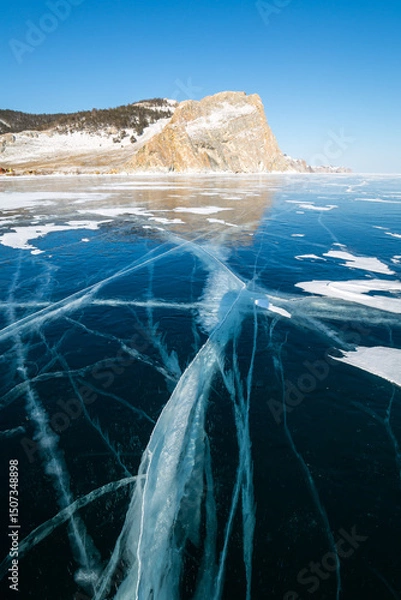 Obraz Lake Baikal in winter