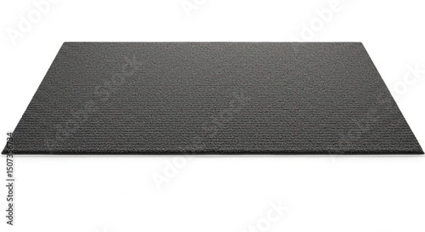 Obraz Dark gray rectangular rug