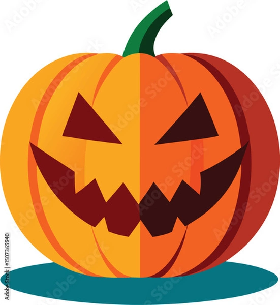 Obraz halloween jack o lantern pumpkin