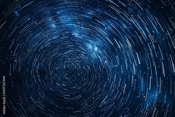 Fototapeta Star Trails Photography