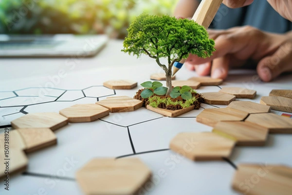 Obraz Green Growth and Sustainability: A Conceptual Framework