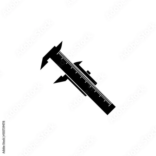 Fototapeta Caliper vector icon