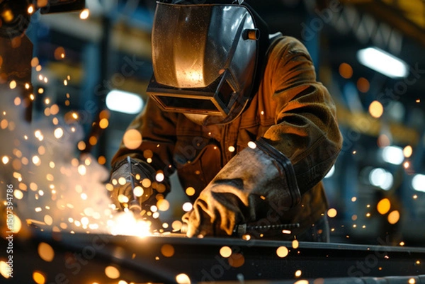 Obraz Welder at Work
