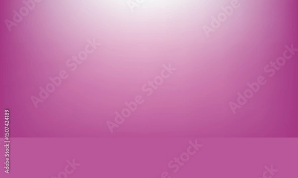 Fototapeta Soft pink gradient studio for presentations background .