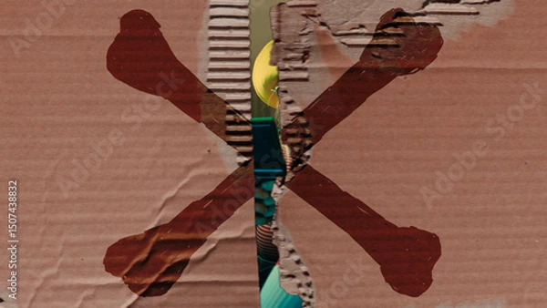 Obraz Cardboard Transition 07