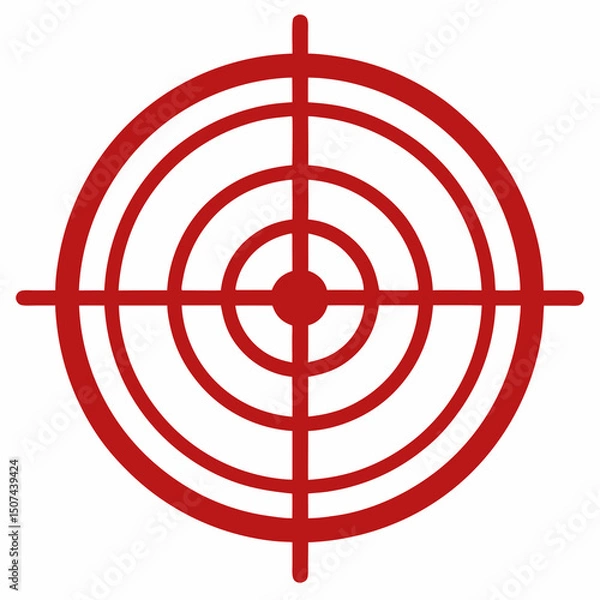 Fototapeta target and arrow