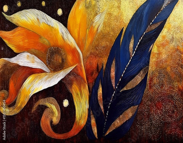 Obraz Surreal Autumn in Abstract
