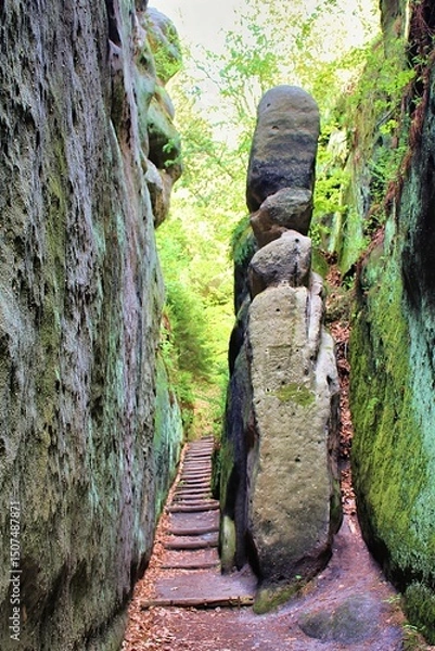 Obraz Ritterschlucht in Oybin