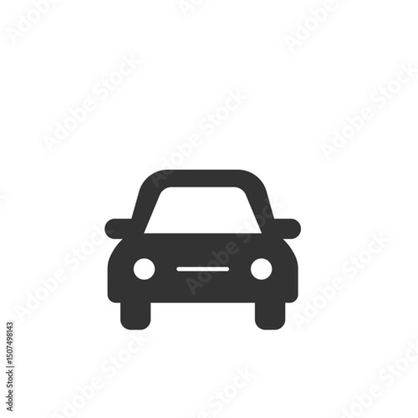 Fototapeta Car icon. Vehicle symbol modern, simple, vector, icon for website design, mobile app, ui. Vector Illustration