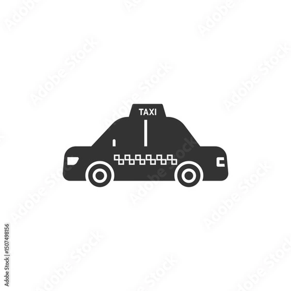Fototapeta Taxi icon. Transportation modern, simple, vector, icon for website design, mobile app, ui. Vector Illustration
