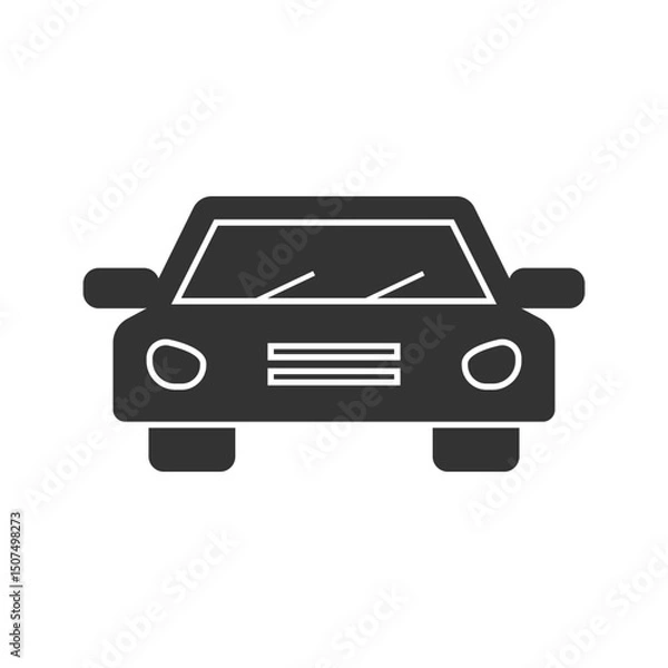 Fototapeta Car icon. Vehicle symbol modern, simple, vector, icon for website design, mobile app, ui. Vector Illustration