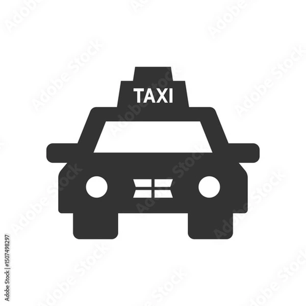 Fototapeta Taxi icon. Transportation modern, simple, vector, icon for website design, mobile app, ui. Vector Illustration