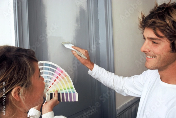 Obraz couple bricolage