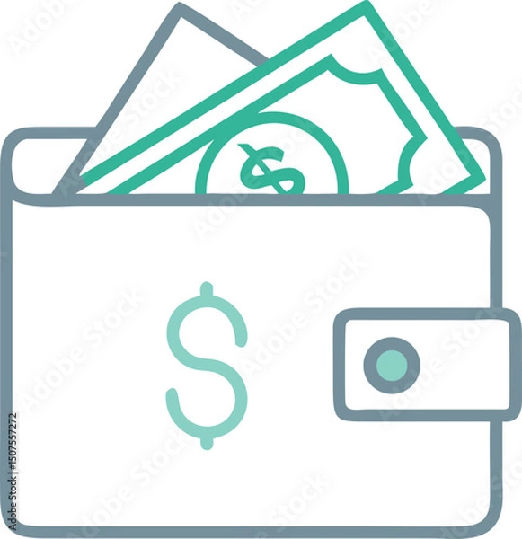 Obraz house with dollar sign