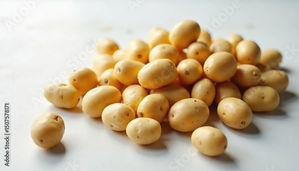Obraz potatoes on the table