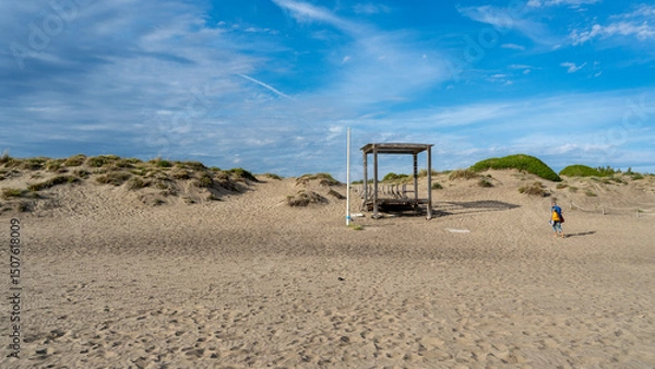 Obraz desert landscape in the desert