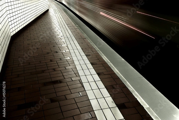 Fototapeta Wohin so eilig?