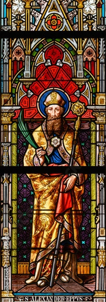 Obraz Saint Alexander of Jerusalem (died 251 AD). The Cathedral of St Elizabeth (Dóm svätej Alžbety) in Košice, Slovakia.