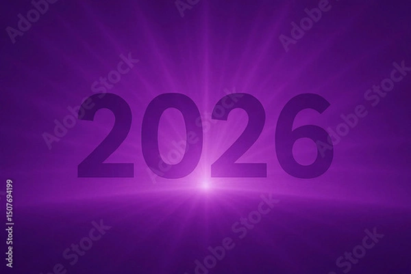 Obraz 2026 new year