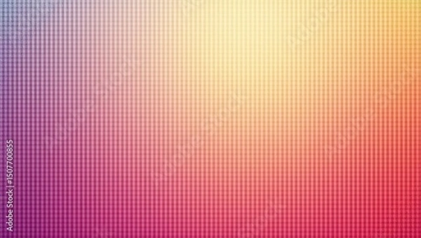 Fototapeta Dreamy pastel gradient with grid pattern, evoking warmth and tranquility