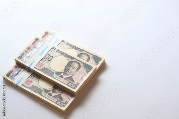 Fototapeta 一万円札の束