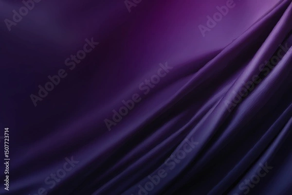 Obraz Purple Draped Fabric Background