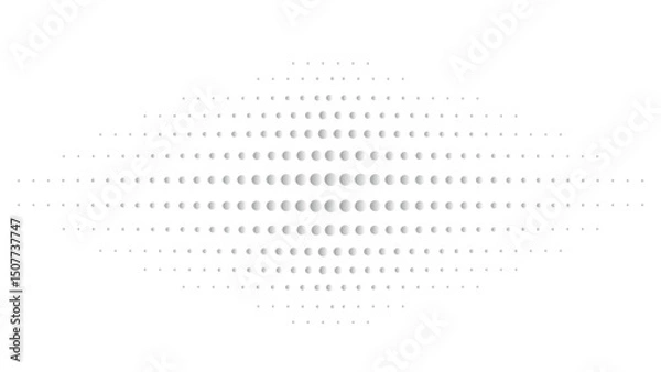 Obraz ベクターの点で作った菱形　グラデーションのシンプルでオシャレな背景