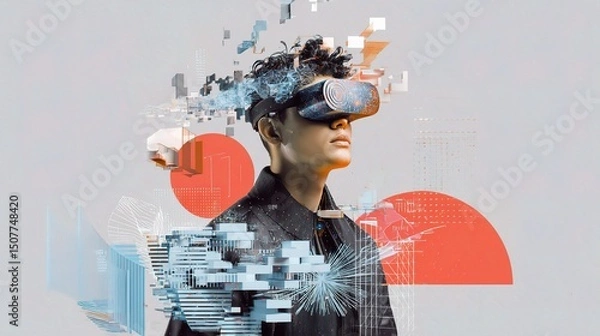 Obraz Exploring Mixed Reality Technology Background: A Comprehensive Overview of Key Concepts, Applications, and Future Trends