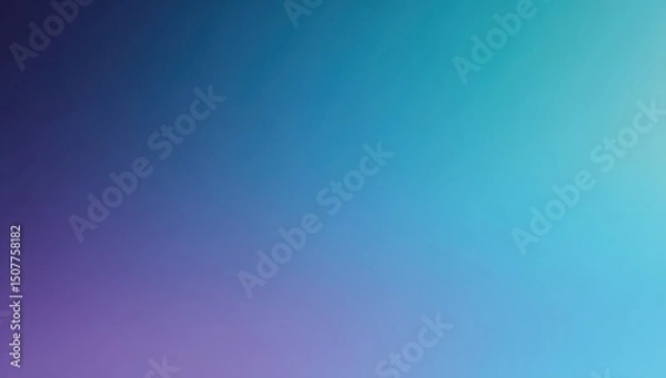 Fototapeta Smooth Color Gradient Background