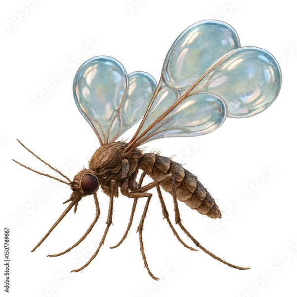 Obraz Bubble Winged Mosquito